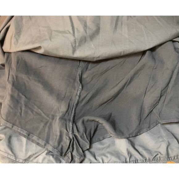 Entro Black One Shoulder Scallop Tiered Mini Dress Romper S Party Fit and Flare - Picture 11 of 13